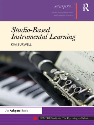 cover image of Studio-Based Instrumental Learning